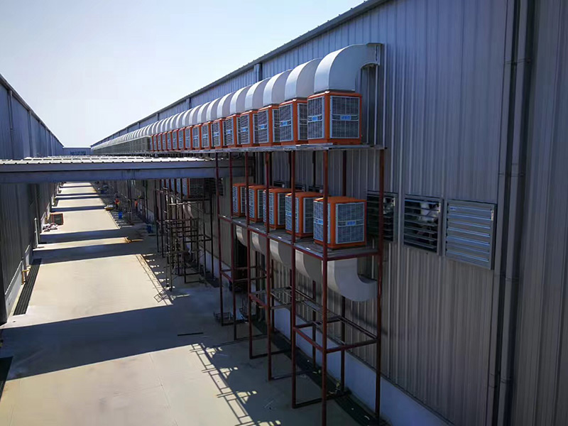  唯品會(huì)物流周轉(zhuǎn)倉庫環(huán)?？照{(diào)降溫工程