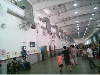  廣州東站汽車客運(yùn)站環(huán)?？照{(diào)降溫案例